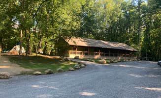 Nate H.'s photo of glamping accommodations at Greenbrier Campground in Tennessee