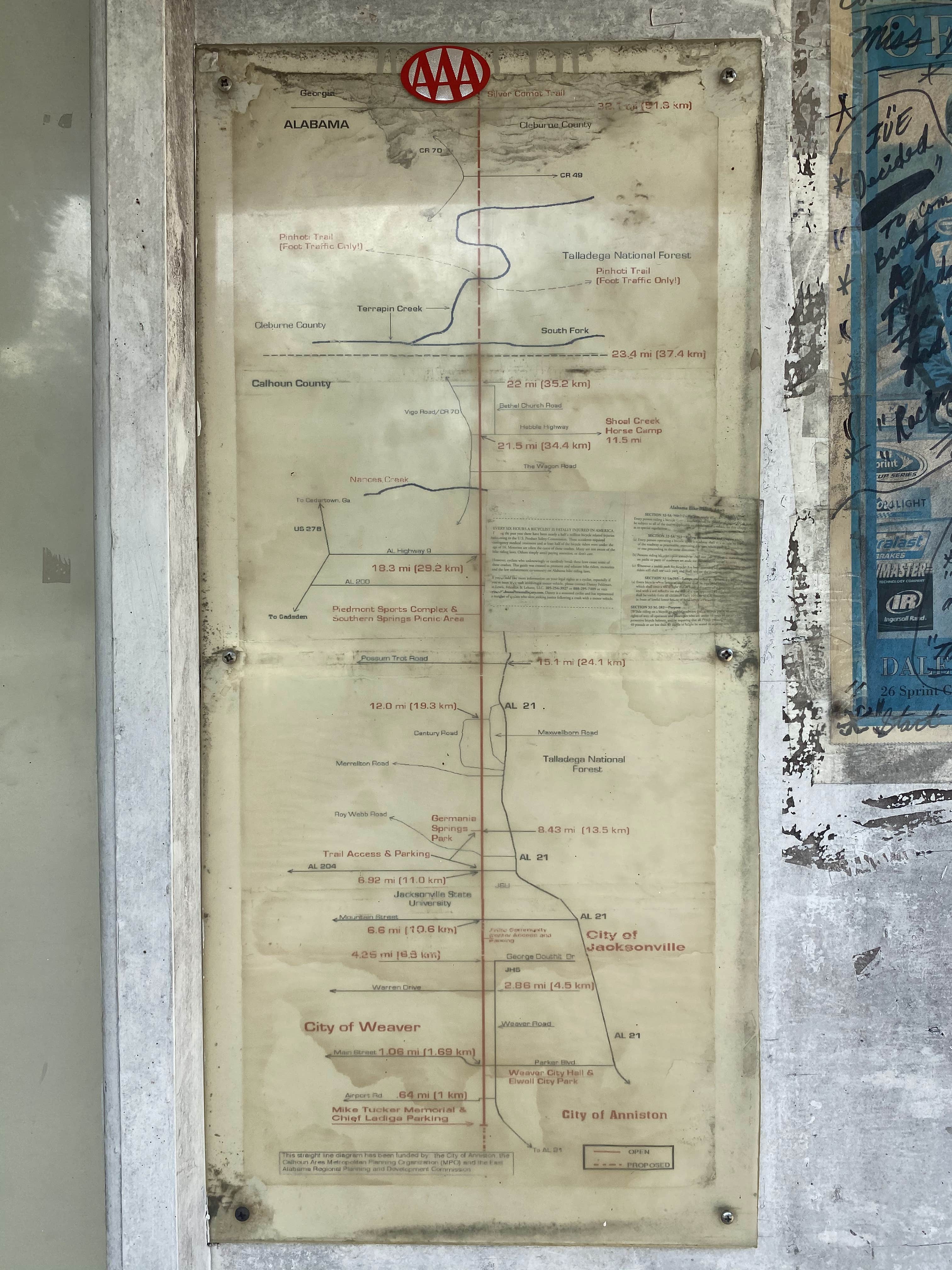 Camper-submitted photo at Michael Tucker Memorial Park & Chief Ladiga Trail near Jacksonville, AL