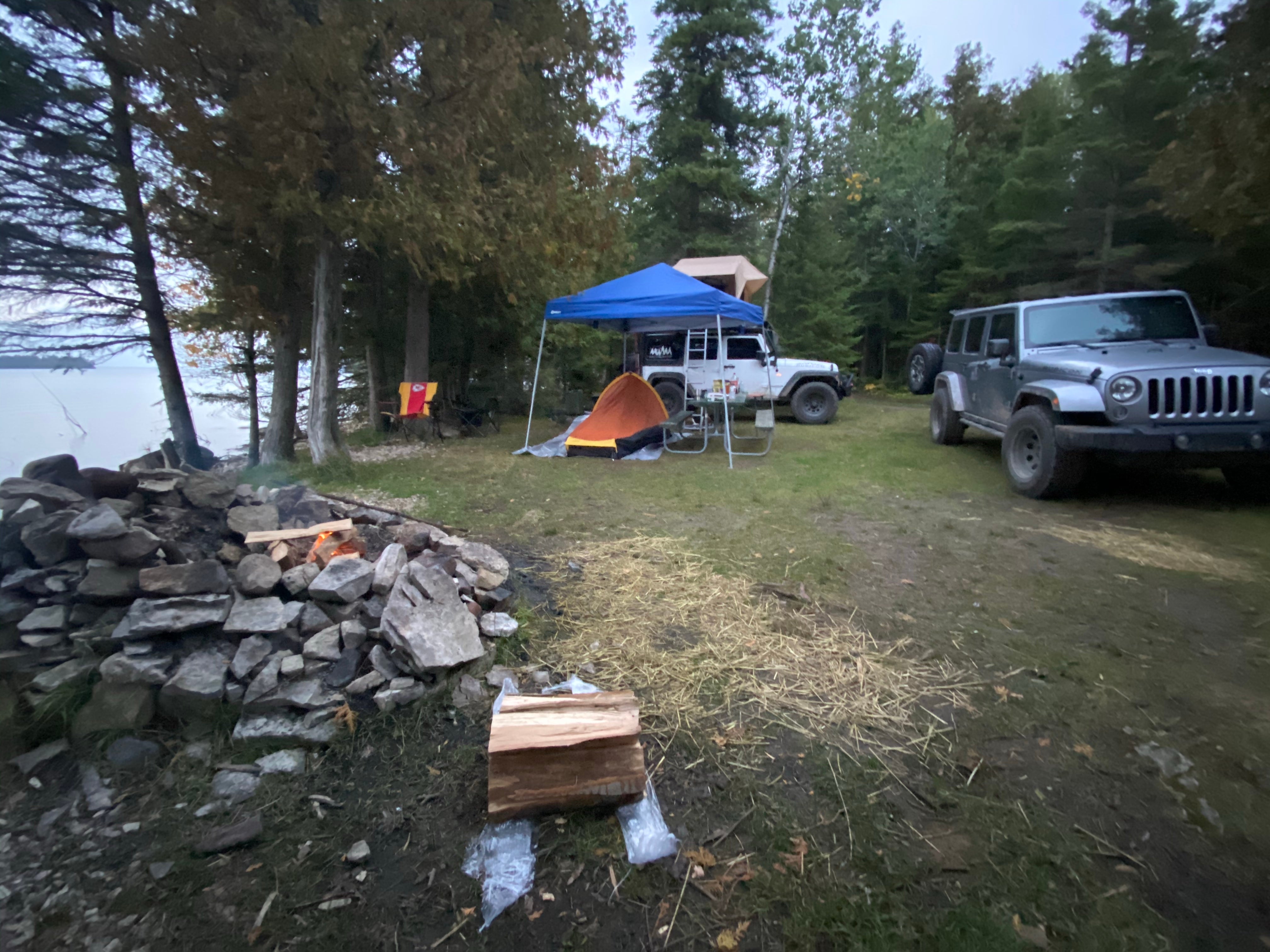 Camper submitted image from Drummond Island Township Park Campground - 1