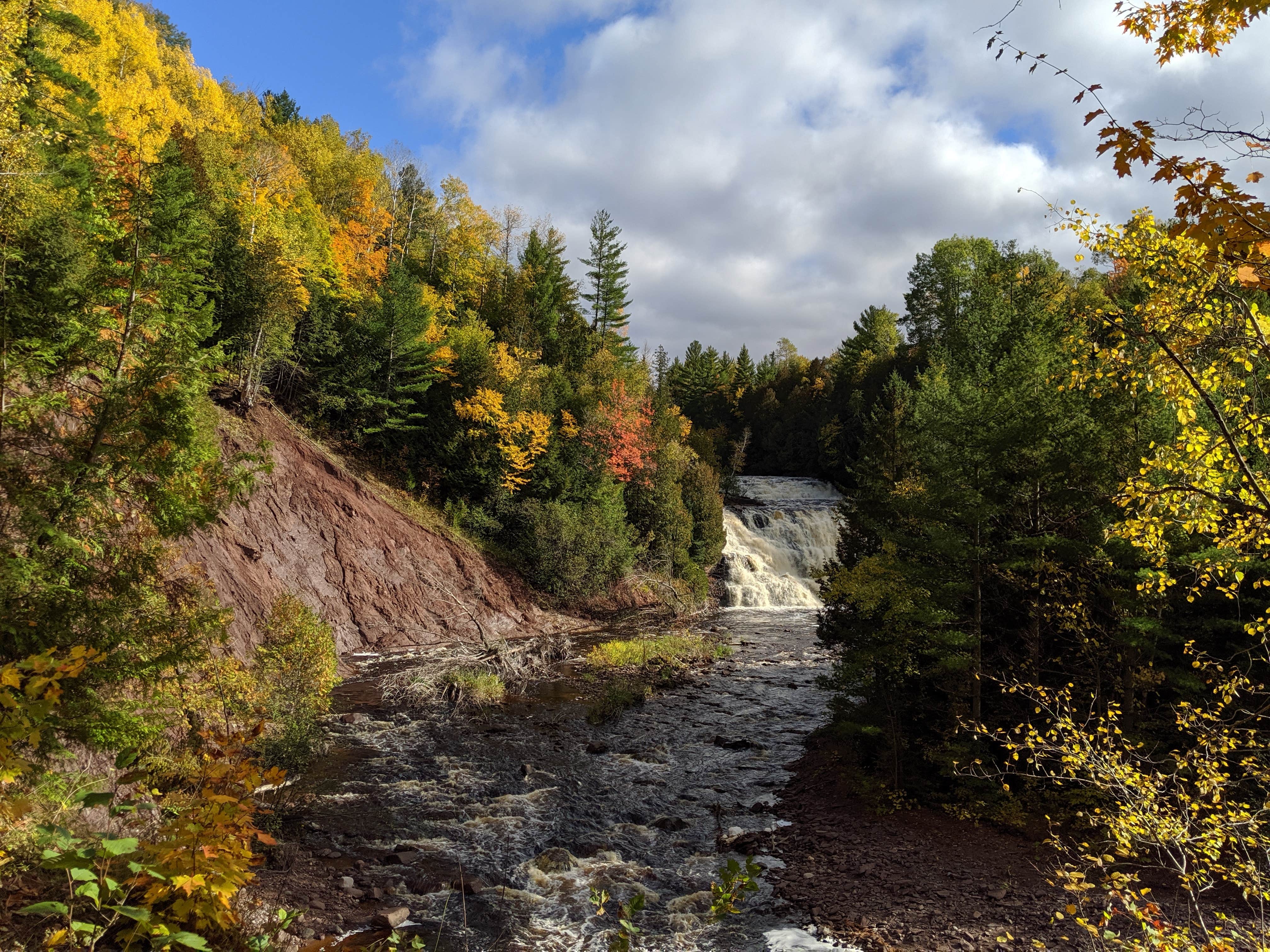 Camper submitted image from Potato River Falls Campground - 4