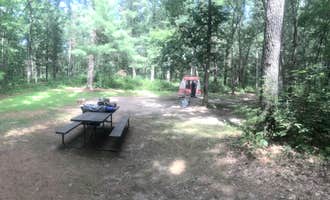 Camping near Christmas Mountain Village Campground: Cliffwood Campground — Mirror Lake State Park, Lake Delton, Wisconsin