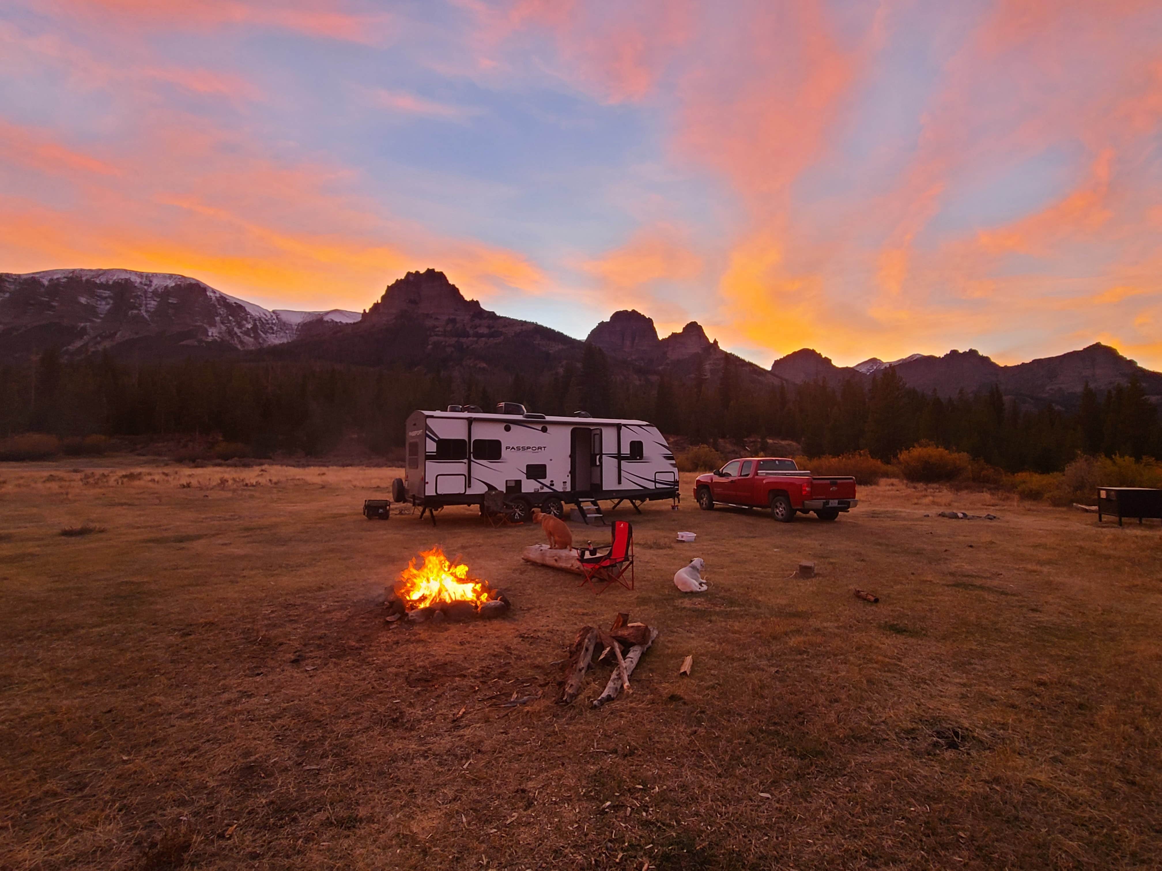 Jon G.'s photo at Double Cabin Campground near Shoshone National Forest