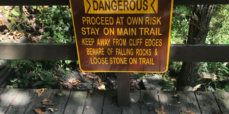 Camper submitted image from Whitaker Falls Park