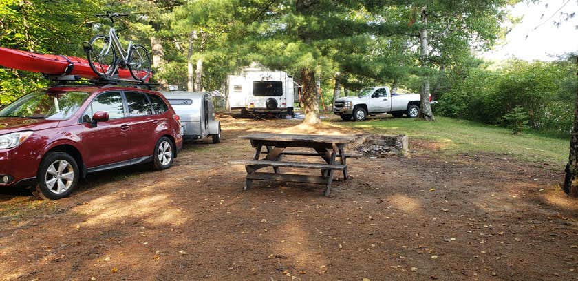 Jean C.'s photo of rv camping at Fish Creek Pond Campground near Hogansburg, NY