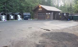 Jean C.'s photo of a cabin at Fish Creek Pond Campground near Ray Brook, NY