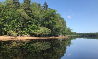 Elizabeth B.'s photo of a dispersed camping area at Blue Lagoon Primitive Dispersed Camping near Rome, NY