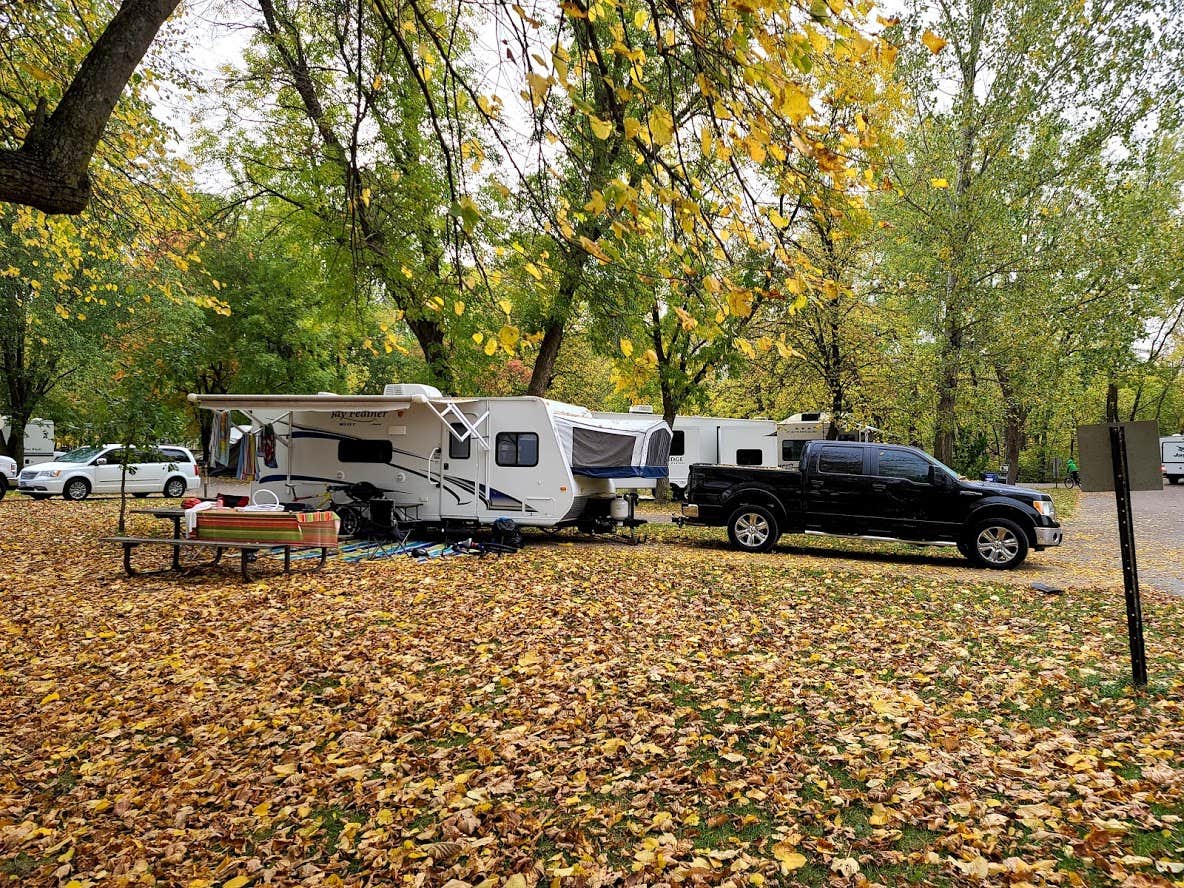 Makayla B.'s photo of rv camping at Lake Carlos State Park Campground near Battle Lake, MN