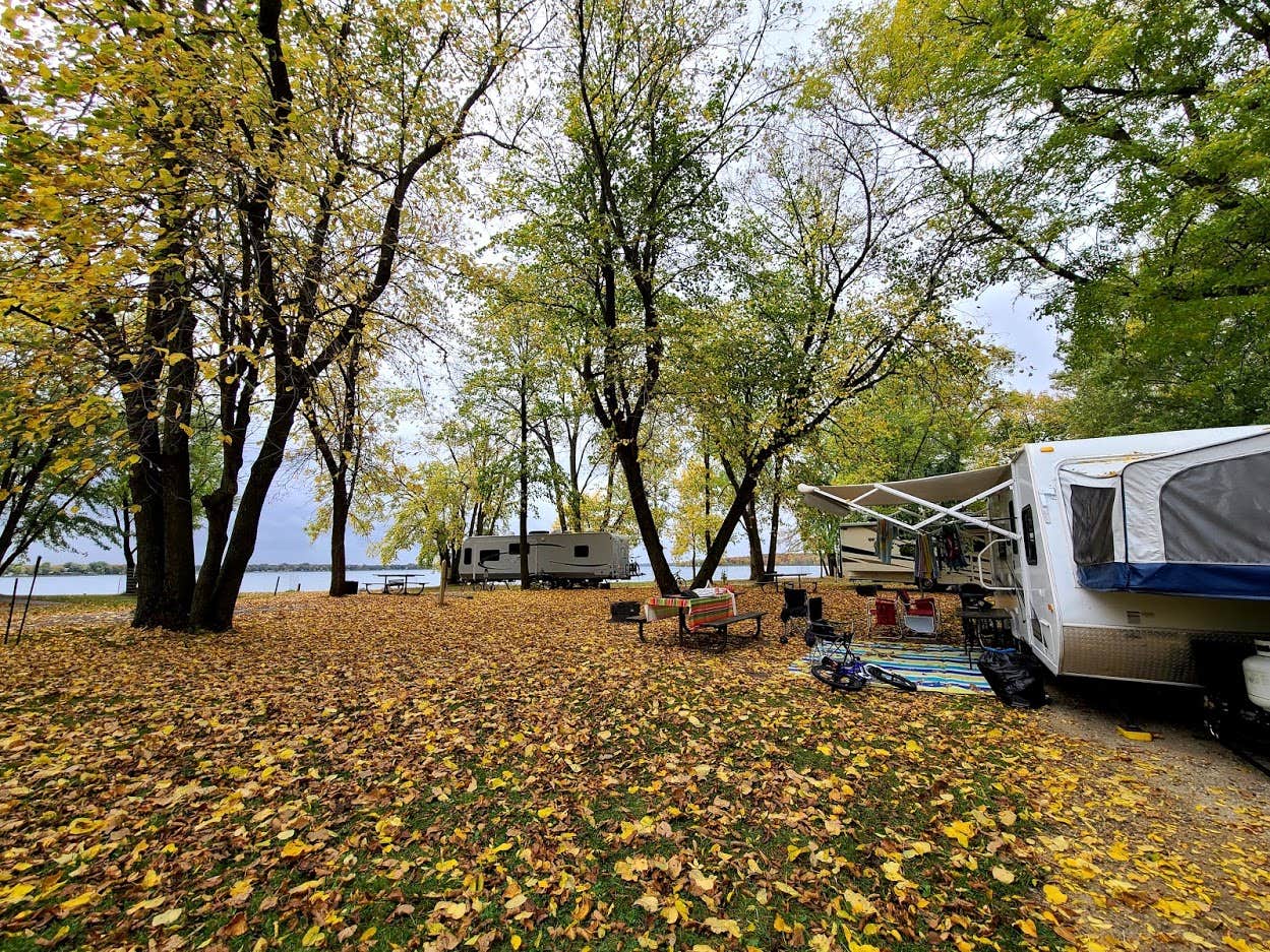 Makayla B.'s photo of rv camping at Lake Carlos State Park Campground near Garfield, MN