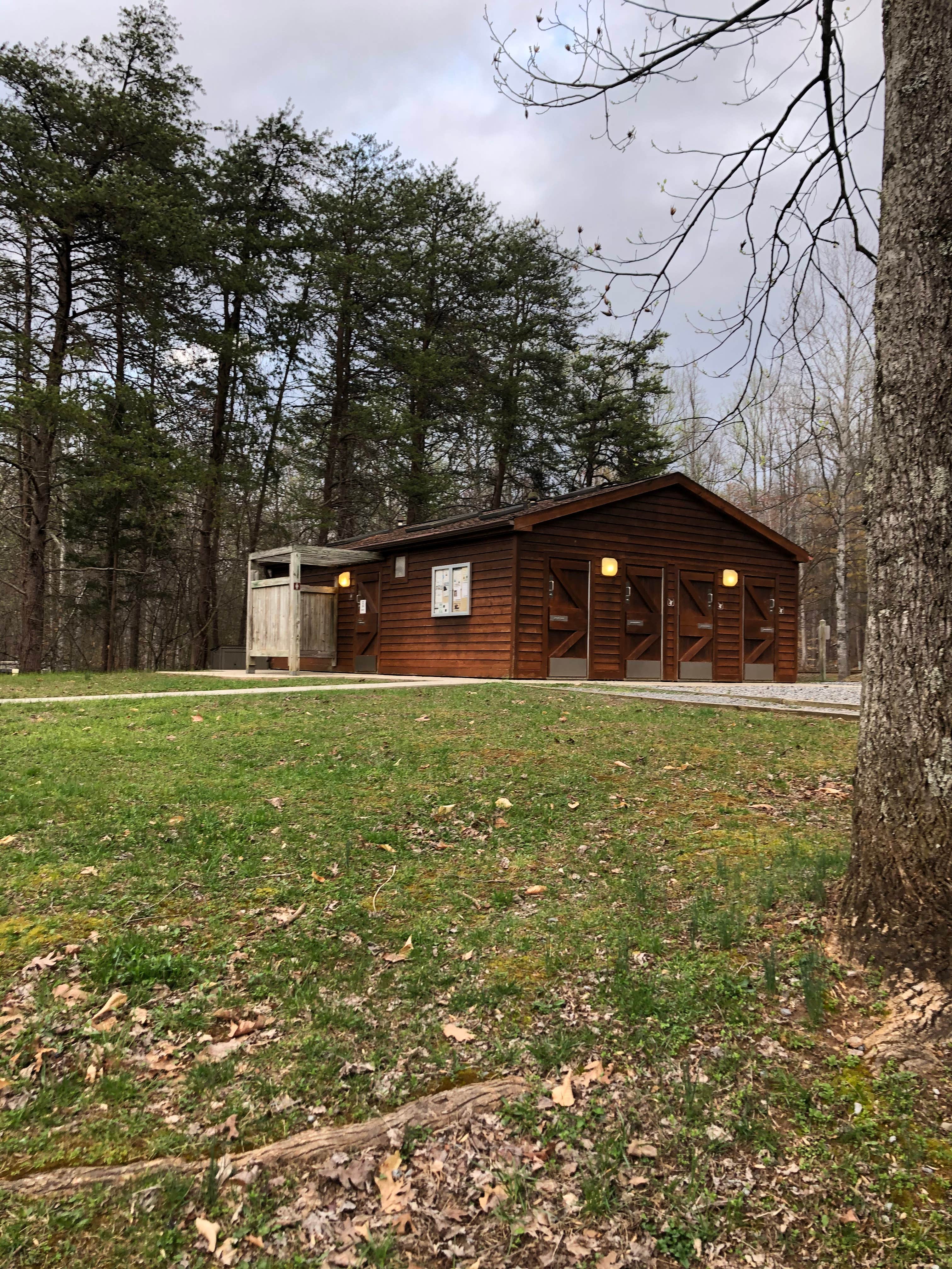 Katie M.'s photo of a cabin at Smith Mountain Lake State Park Campground near Buchanan, VA