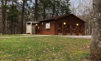 Katie M.'s photo of glamping accommodations at Smith Mountain Lake State Park Campground in Virginia