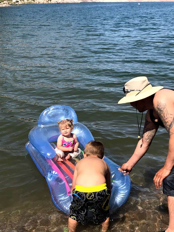 Camper-submitted photo at Kingman Wash — Lake Mead National Recreation Area near Las Vegas, NV