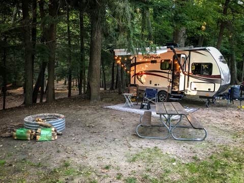 Bobbi Jo K.'s photo of rv camping at Pioneer Park Campground near Grand Haven, MI
