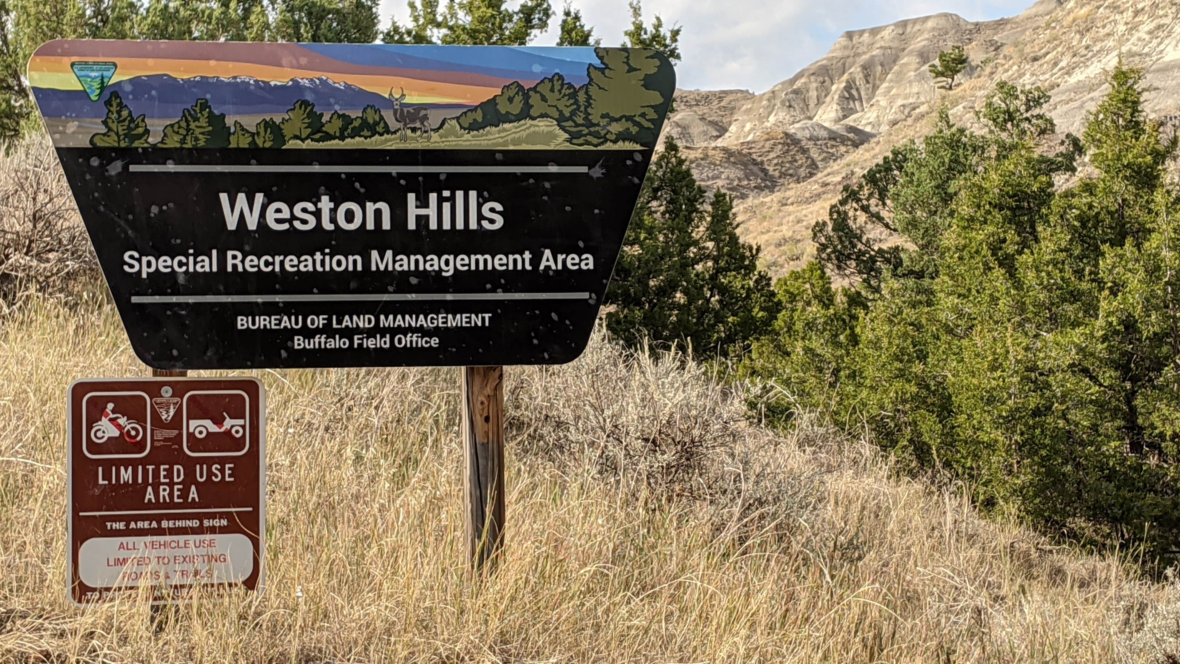 Camper-submitted photo at BLM Weston Hills near Gillette, WY