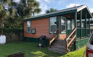 Lorilee S.'s photo of a cabin at St. Augustine Beach KOA near Ormond Beach, FL