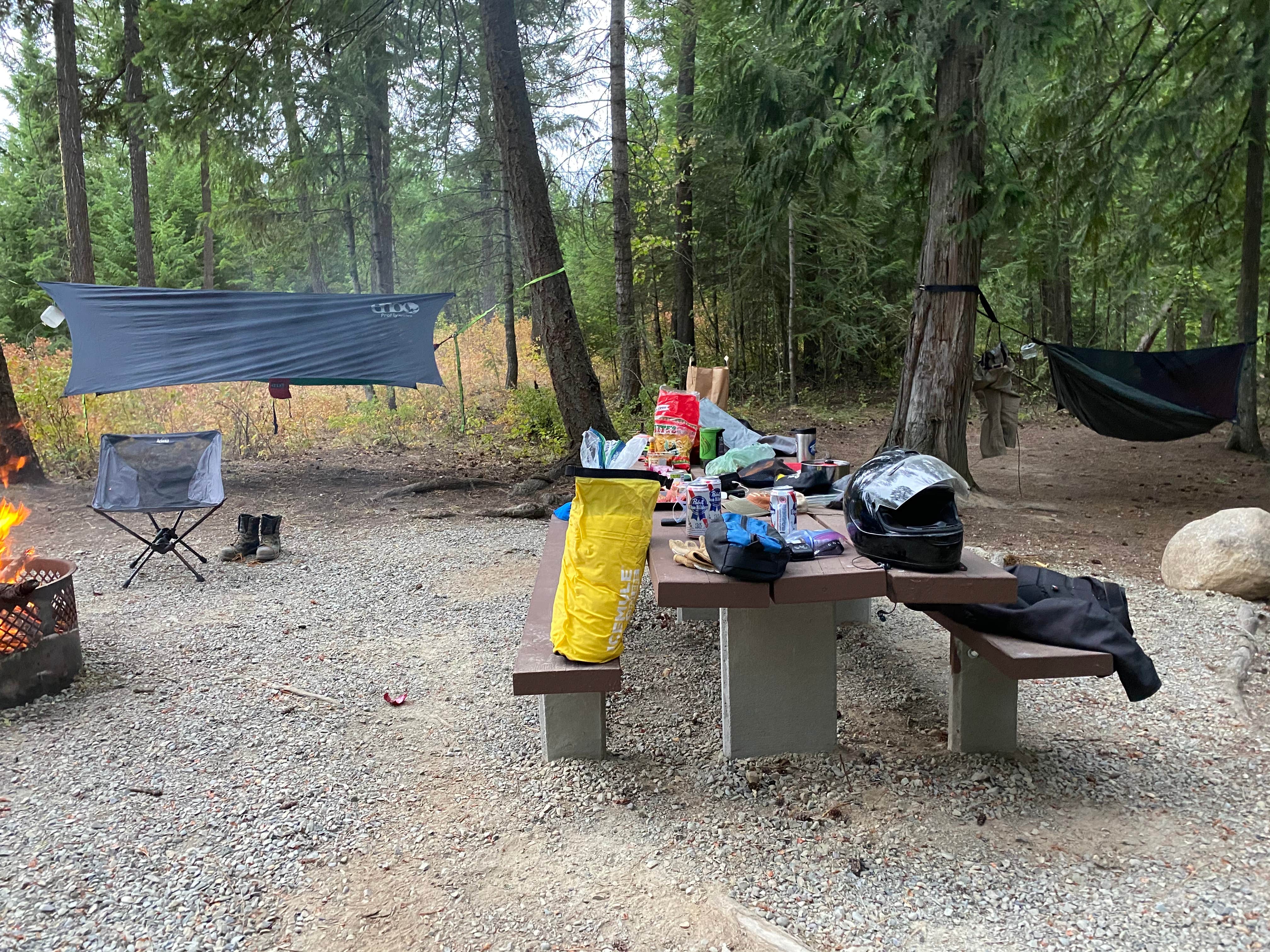 Camper-submitted photo at Smith Lake Campground near Bonners Ferry, ID