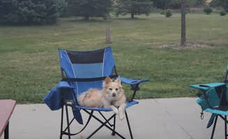 Heather C.'s photo of camping with pets at Recharge Lake Campground in Nebraska