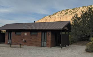 Mariah G.'s photo of glamping accommodations at Castle Rock Campground — Fremont Indian State Park near Richfield, UT