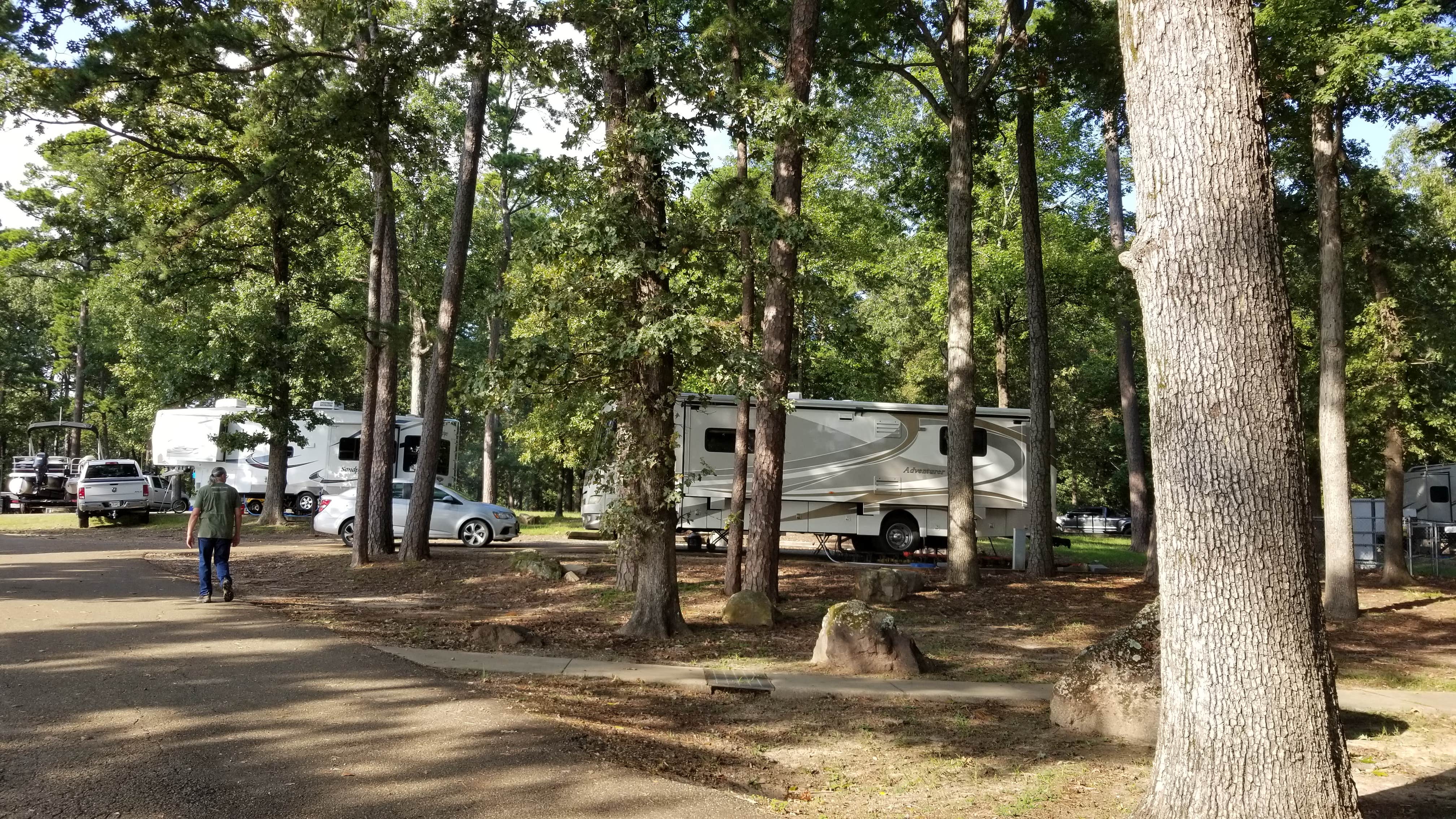 Jan S.'s photo of rv camping at Rocky Point(wright Patman Dam) near Ashdown, AR