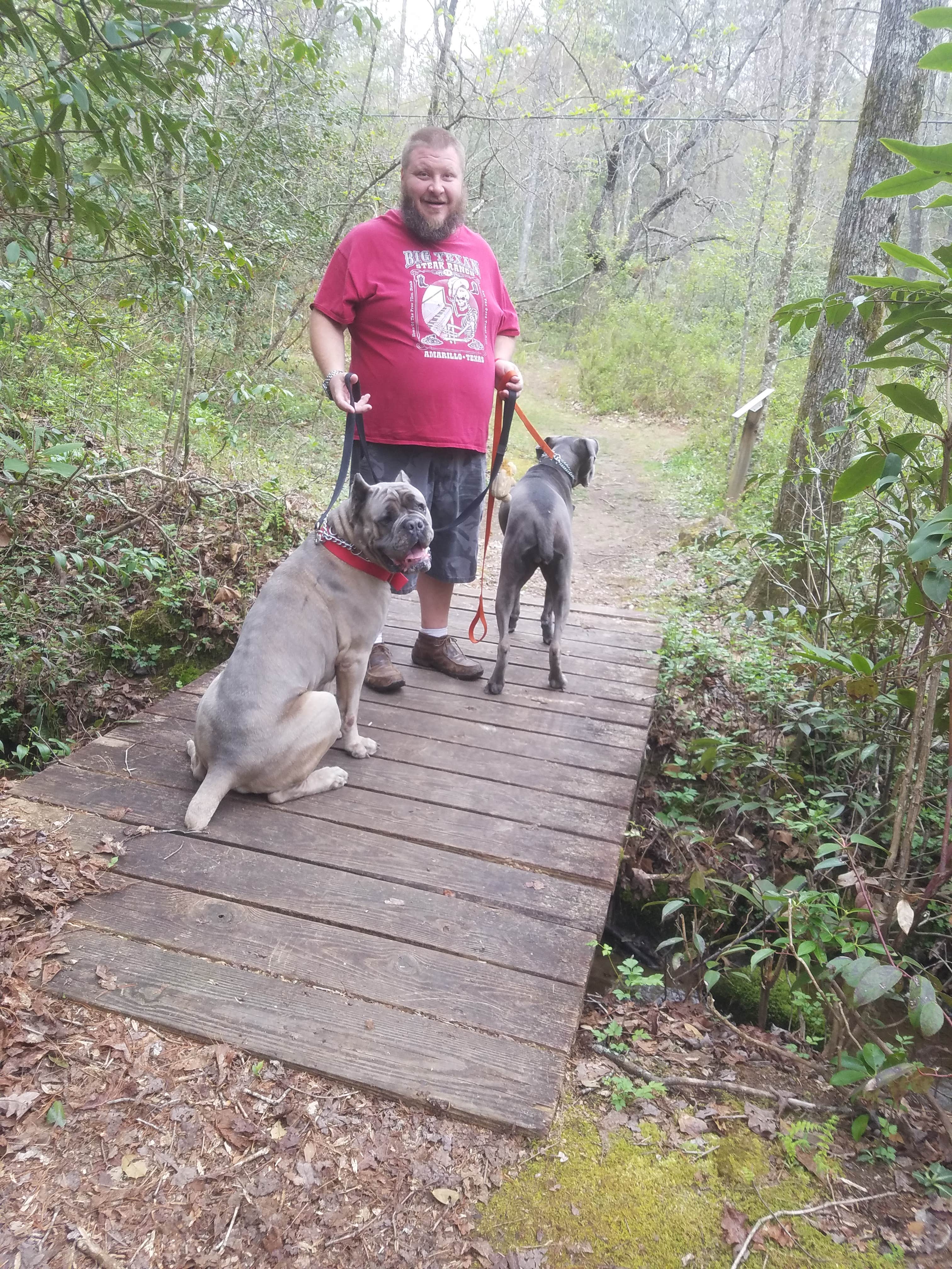 Courtney M.'s photo of camping with pets at Moccasin Creek State Park Campground near Turnerville, GA