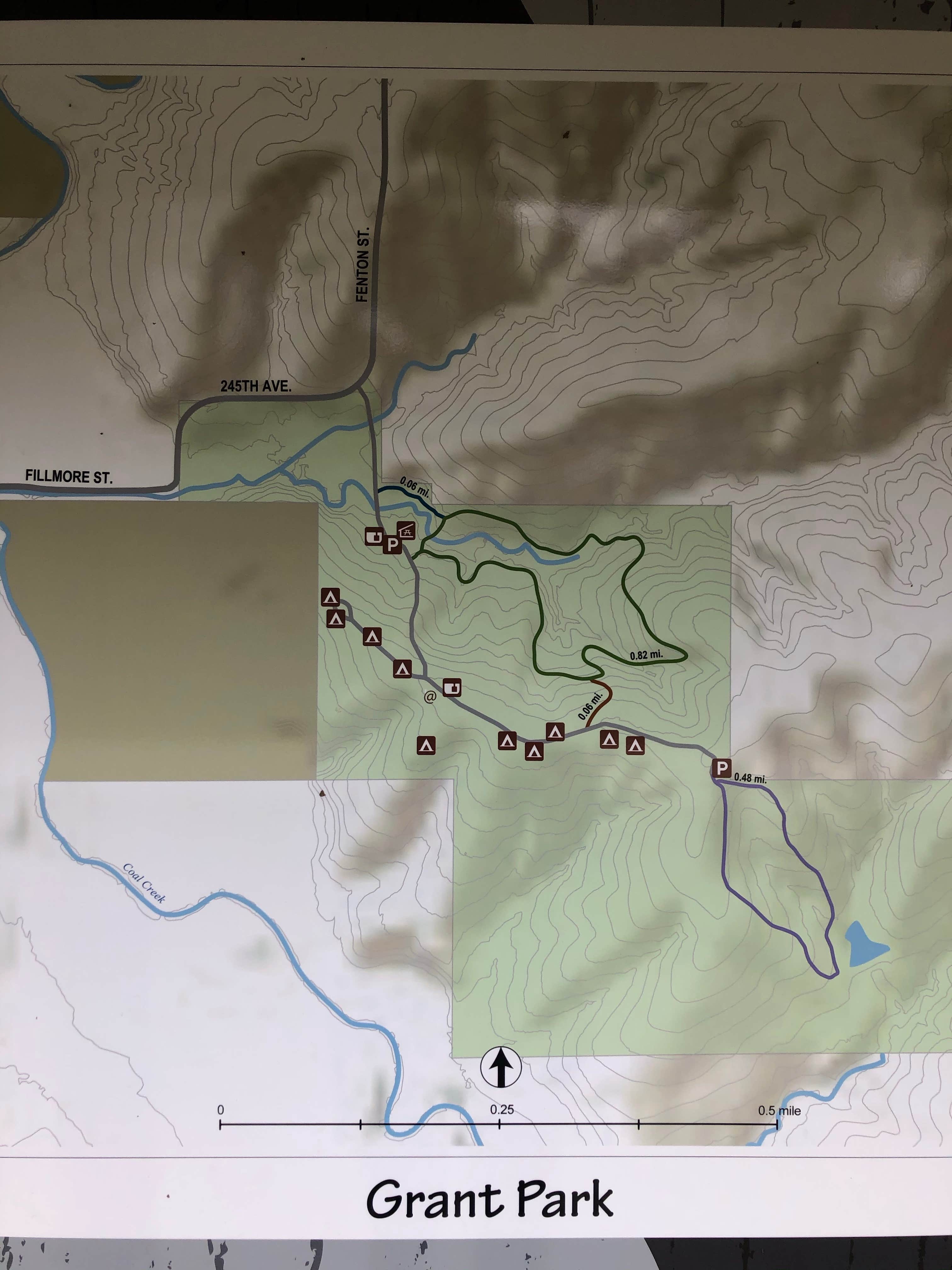 Camper-submitted photo at Grant Park (Warren County Consevation Board) near Swan, IA