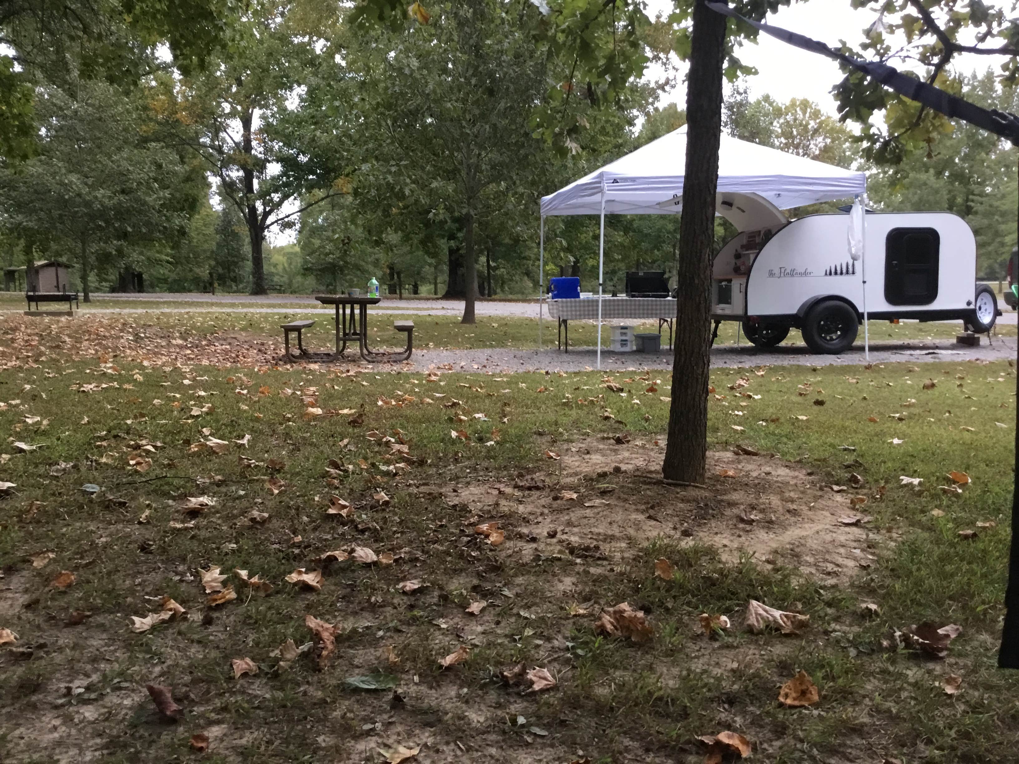Steve D.'s photo of rv camping at Beall Woods State Park Campground near Enfield, IL