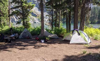 Arielle W.'s photo of a dispersed camping area at Engle Lake Dispersed Camping near De Borgia, MT