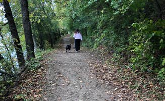 Rose F.'s photo of camping with pets at Lowden State Park Campground near Sycamore, IL
