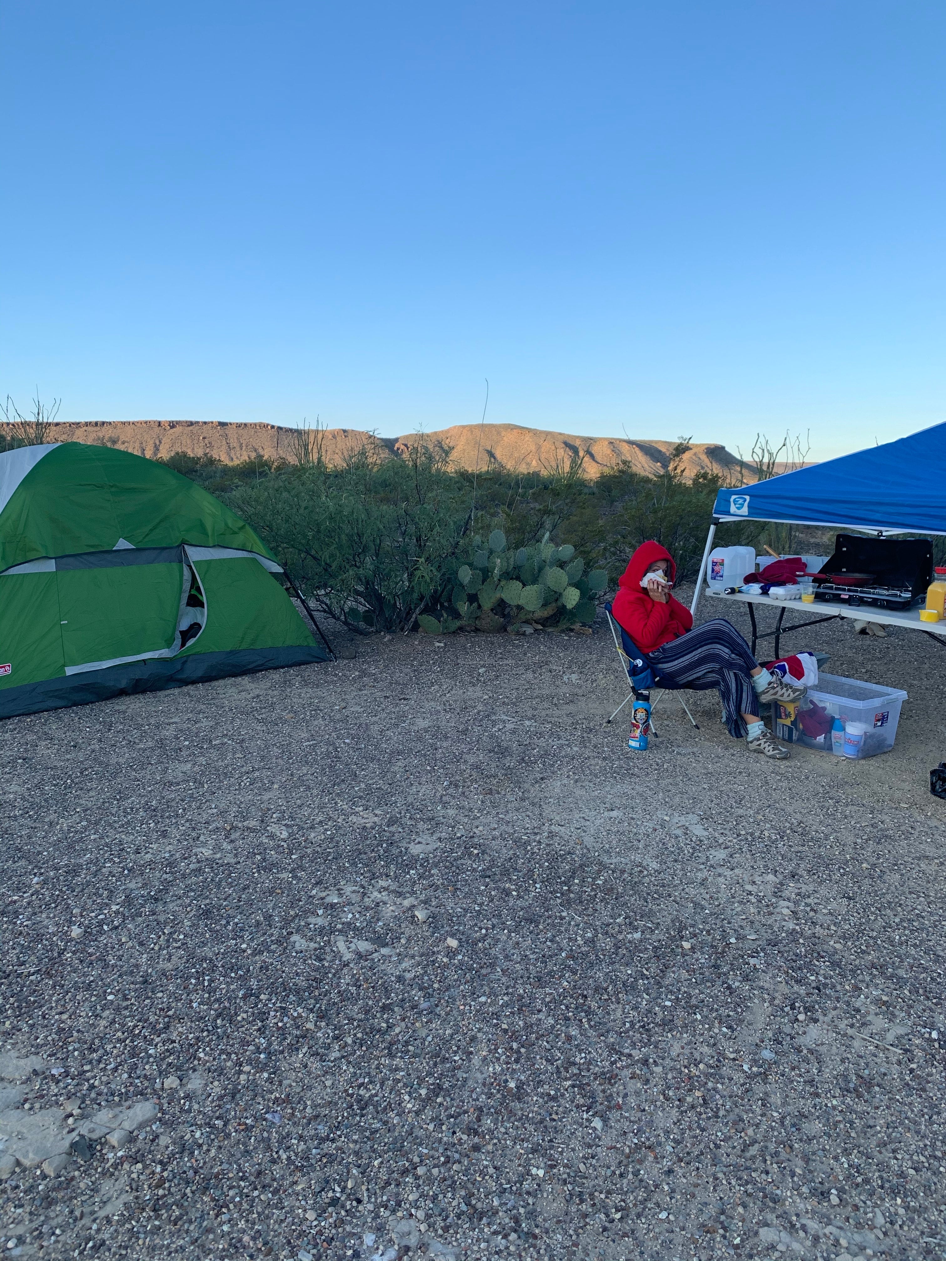 Camper submitted image from Croton Springs Primitive Roadside Campsite — Big Bend National Park - 5