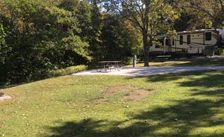 Barbara P.'s photo of rv camping at Fort Kaskaskia State Park Campground near Prairie du Rocher, IL