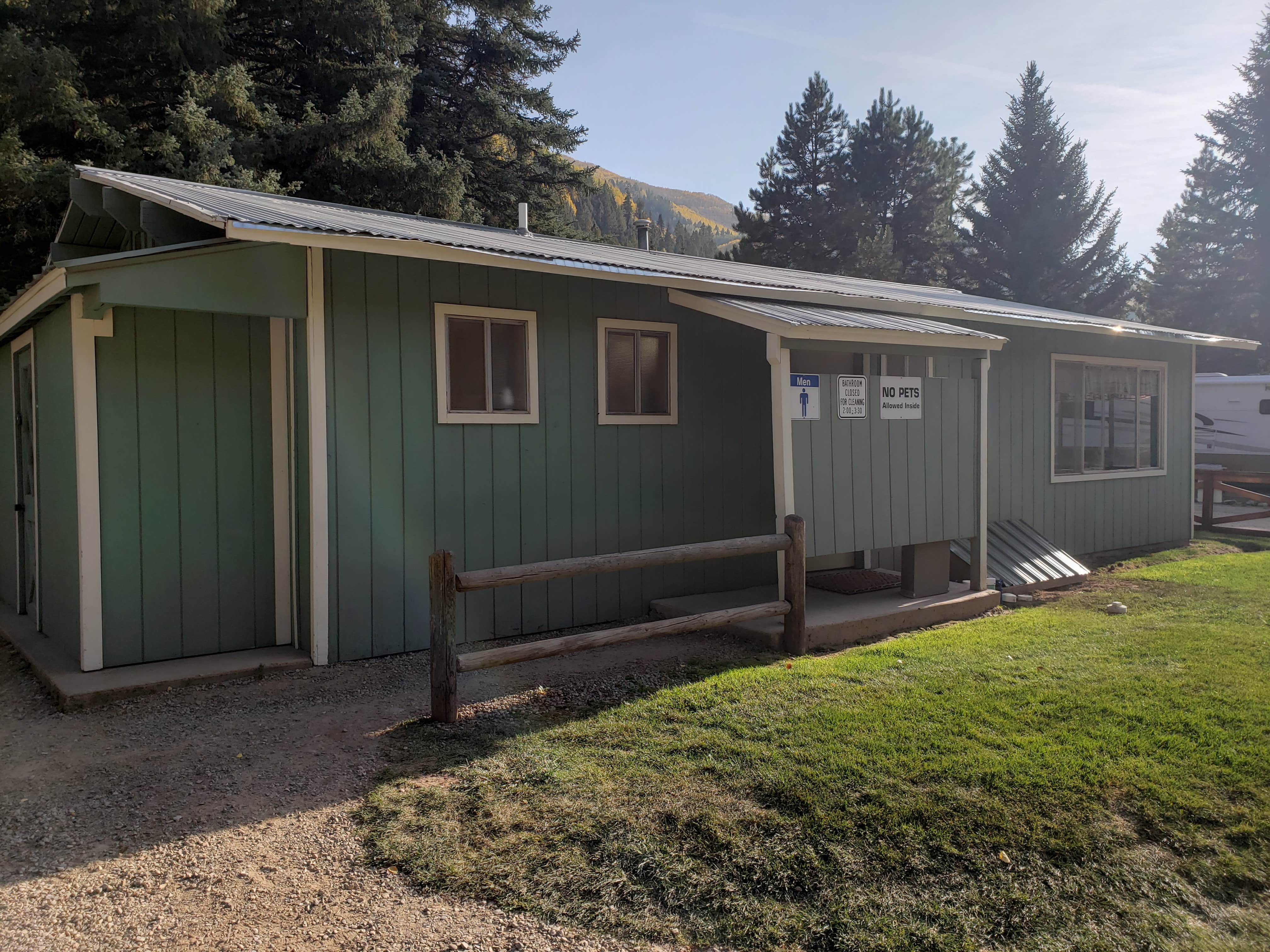 Camper-submitted photo at Priest Gulch Campground and RV Park Cabins and Lodge near Rico, CO