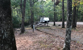 Camping near Whispering Pines RV Park: Natchez Trace Wrangler Camp — Natchez Trace State Park, Wildersville, Tennessee