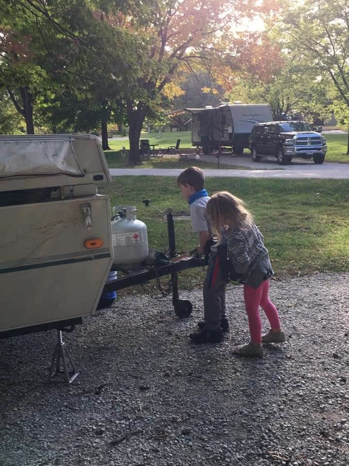 Jessica's photo of rv camping at Acorn Valley near Saylorville Lake