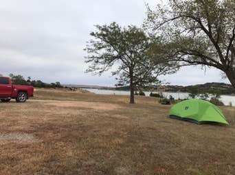 Camping near Atkinson Lake State Recreation Area — Atkinson State Recreation Area: South Scalp Creek Recreation Area, Fairfax, South Dakota