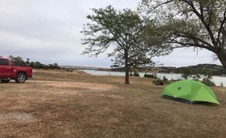Scott B.'s photo of tent camping at South Scalp Creek Recreation Area near Geddes, SD