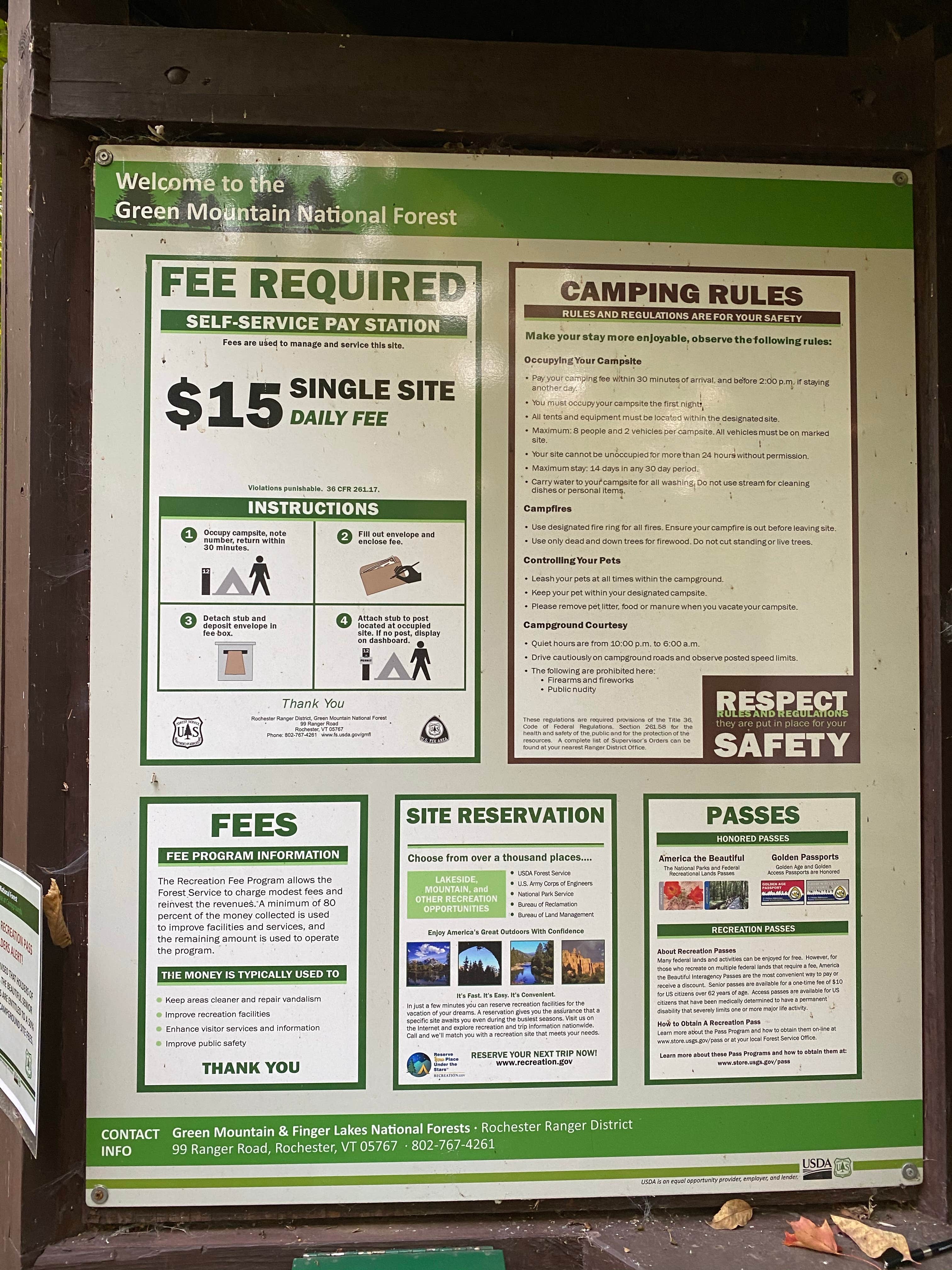 Camper submitted image from Chittenden Brook Campground - 5