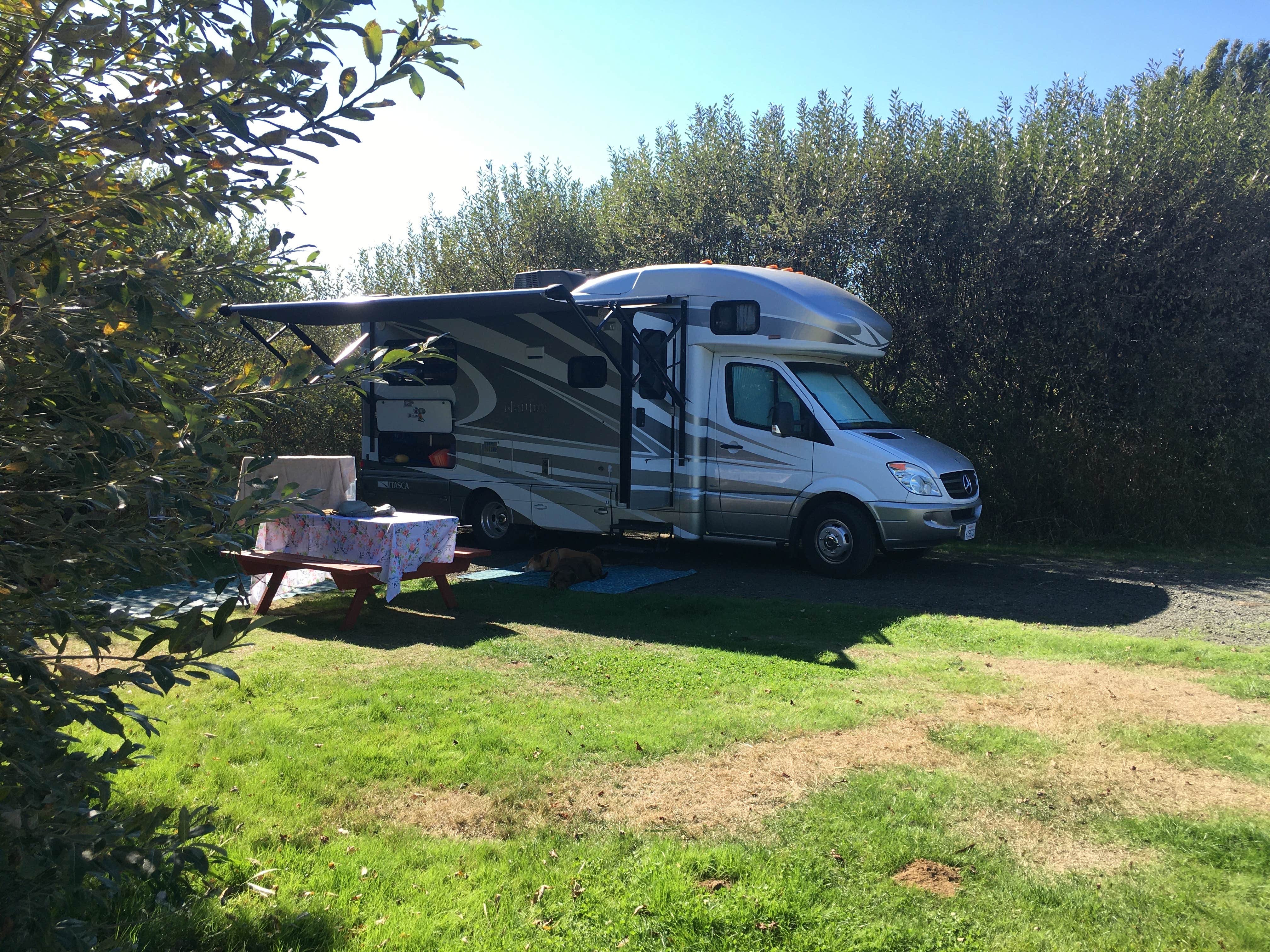 Tom's photo of rv camping at North Lake Resort RV Park & Marina near Reedsport, OR