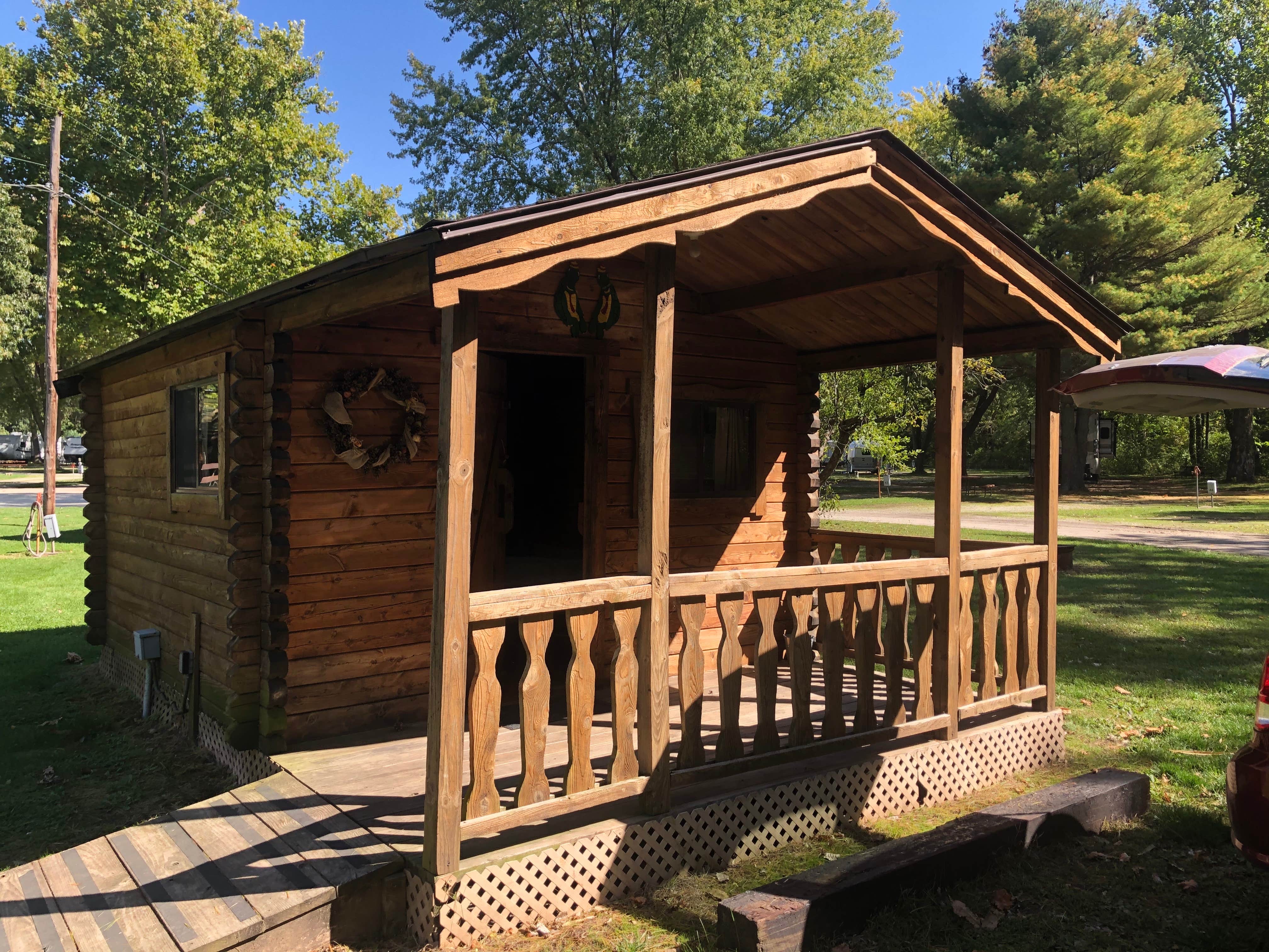 Timothy C.'s photo of glamping accommodations at Geneseo Campground near Milan, IL
