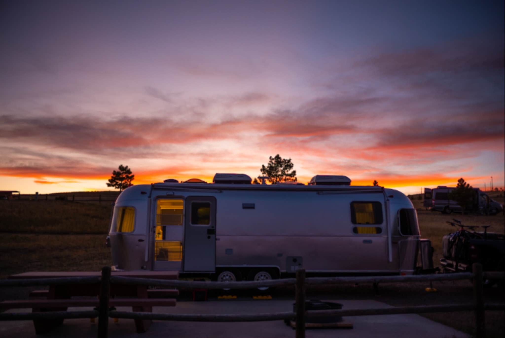 Evan L.'s photo of rv camping at Curt Gowdy State Park Campground near Laramie, WY