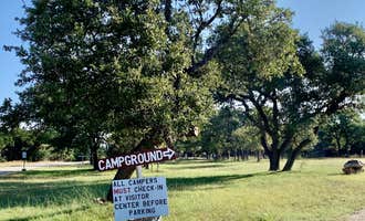 Camping near Cedar Sage Camping Area — Guadalupe River State Park: Cave Without a Name, Kendalia, Texas