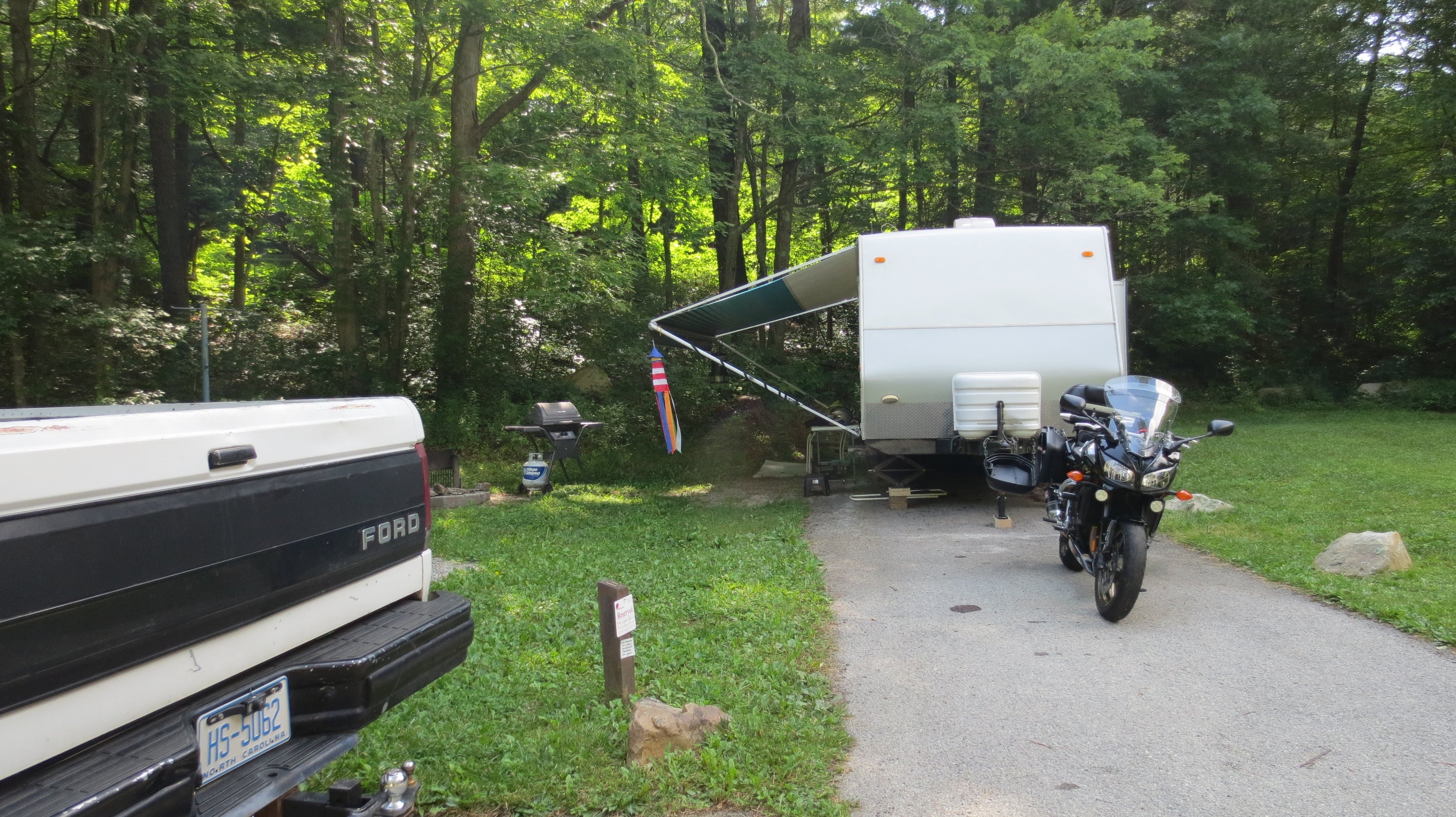 Camper submitted image from Jefferson National Forest Raccoon Branch Campground - 1