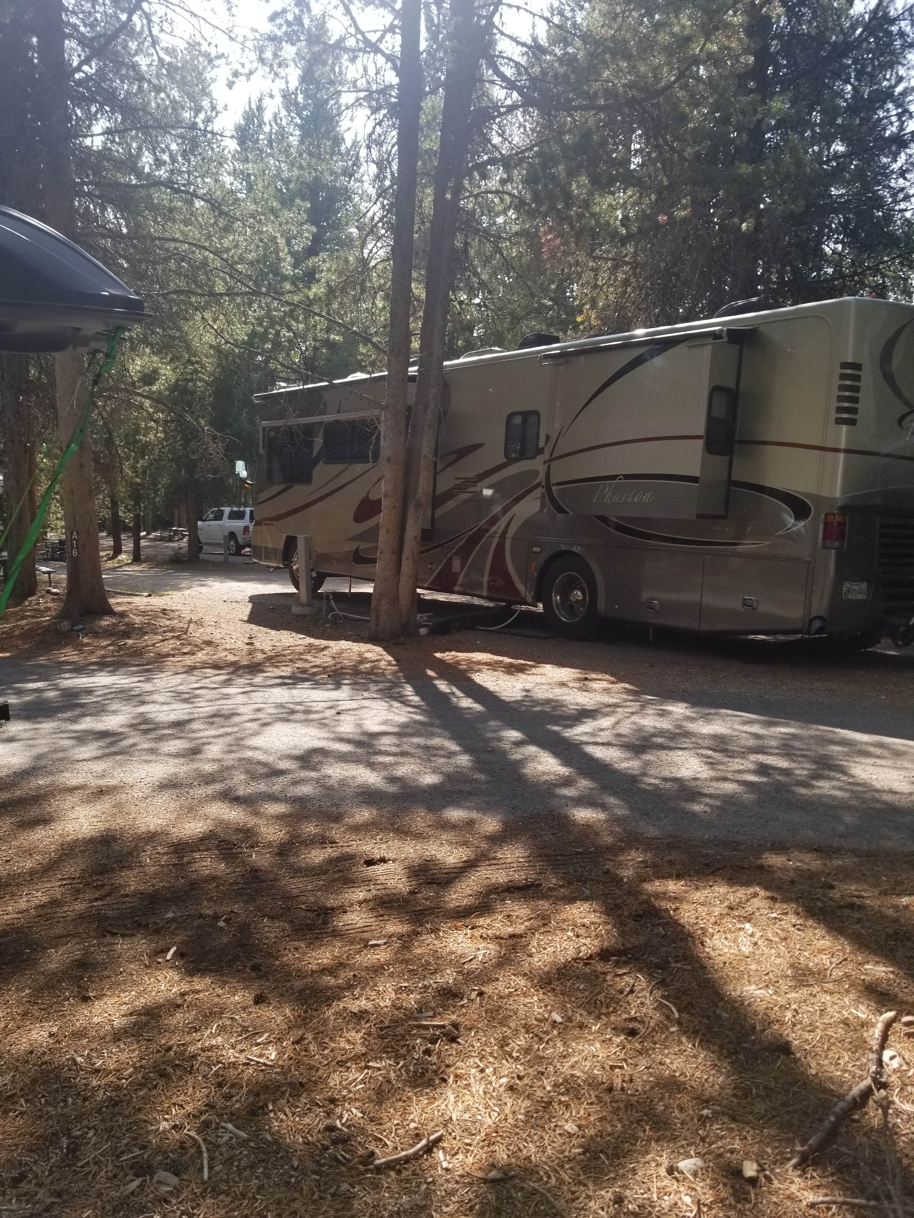 Tina J.'s photo of rv camping at Colter Bay RV Park at Colter Bay Village — Grand Teton National Park near Shoshone National Forest