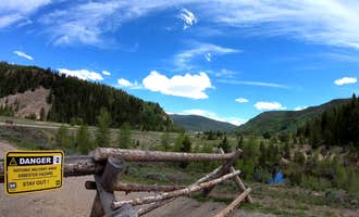 Camping near Camp Hale Memorial: Camp Hale National Historic Site, Red Cliff, Colorado