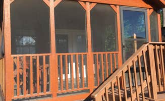 Zach P.'s photo of a cabin at Yogi Bear's Jellystone Park Luray near Ruckersville, VA