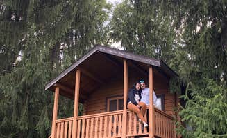 Ramon L.'s photo of a cabin at Bear Run Campground near Glenshaw, PA
