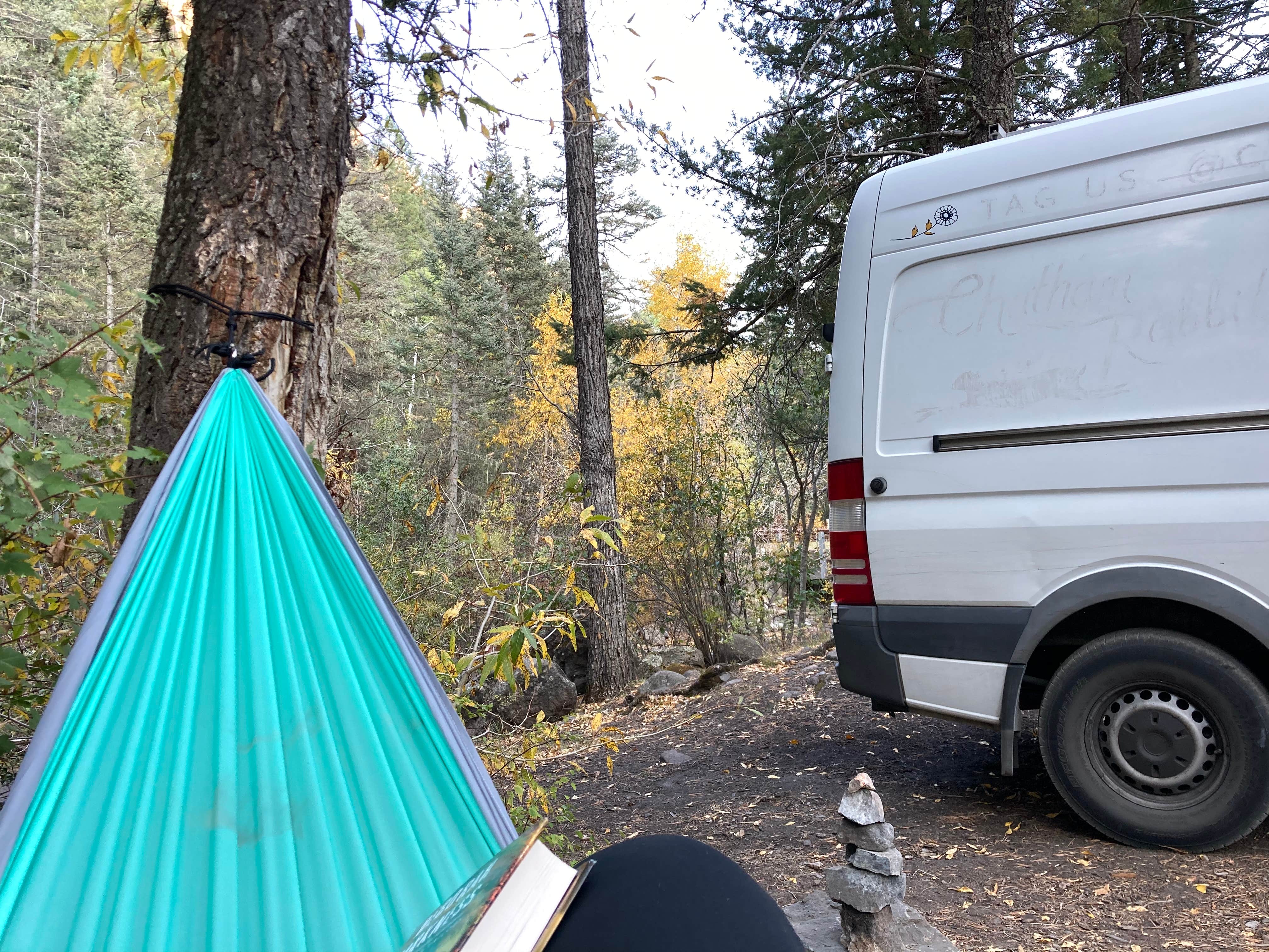 Sofia A.'s photo of a dispersed camping area at West Fork Dispersed near City of Creede, CO