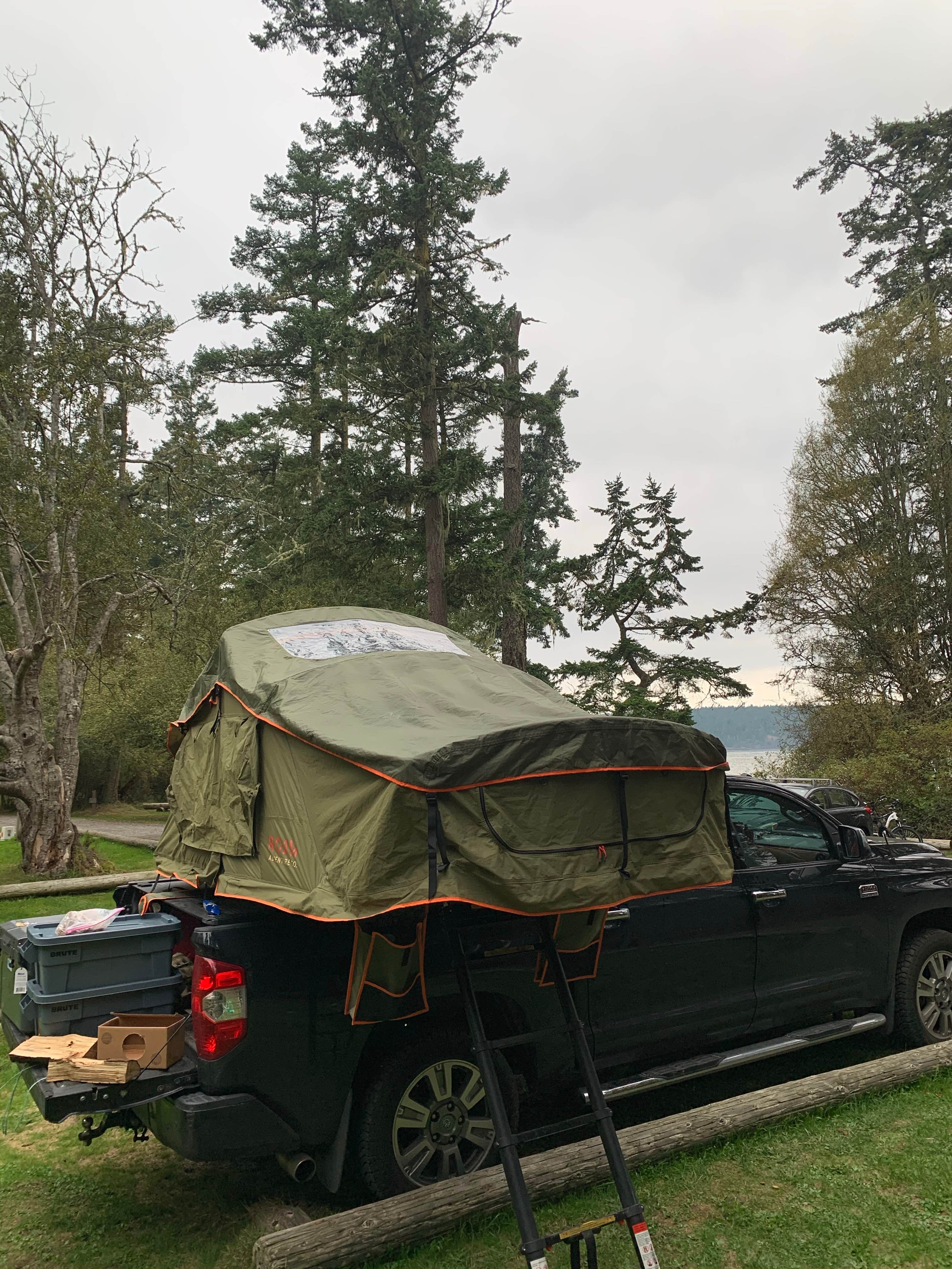 Neil T.'s photo of tent camping at Odlin County Park Camping - Lopez Island near Anacortes, WA
