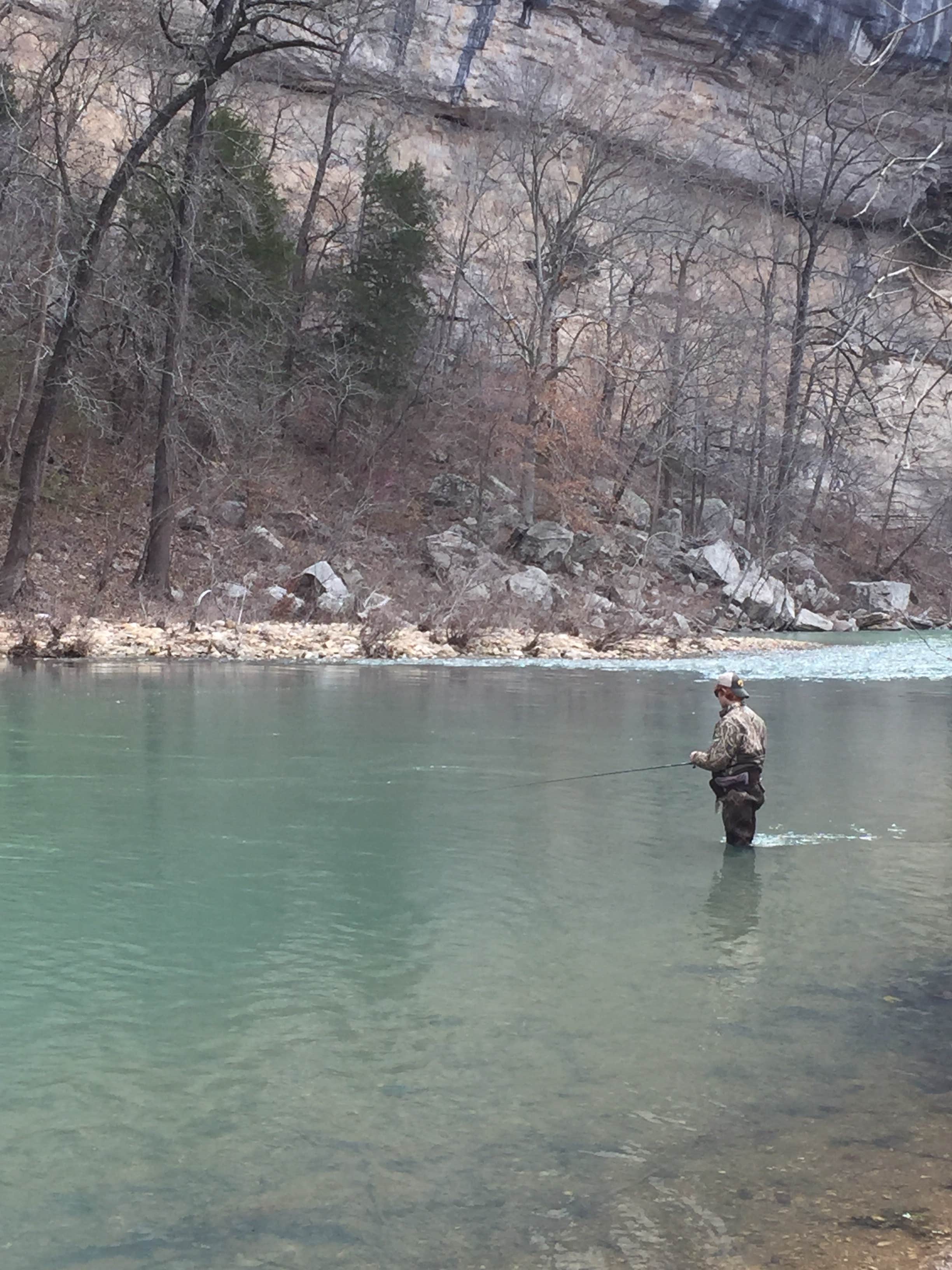 Camper-submitted photo at Woolum Dispersed Area — Buffalo National River near Buffalo National River