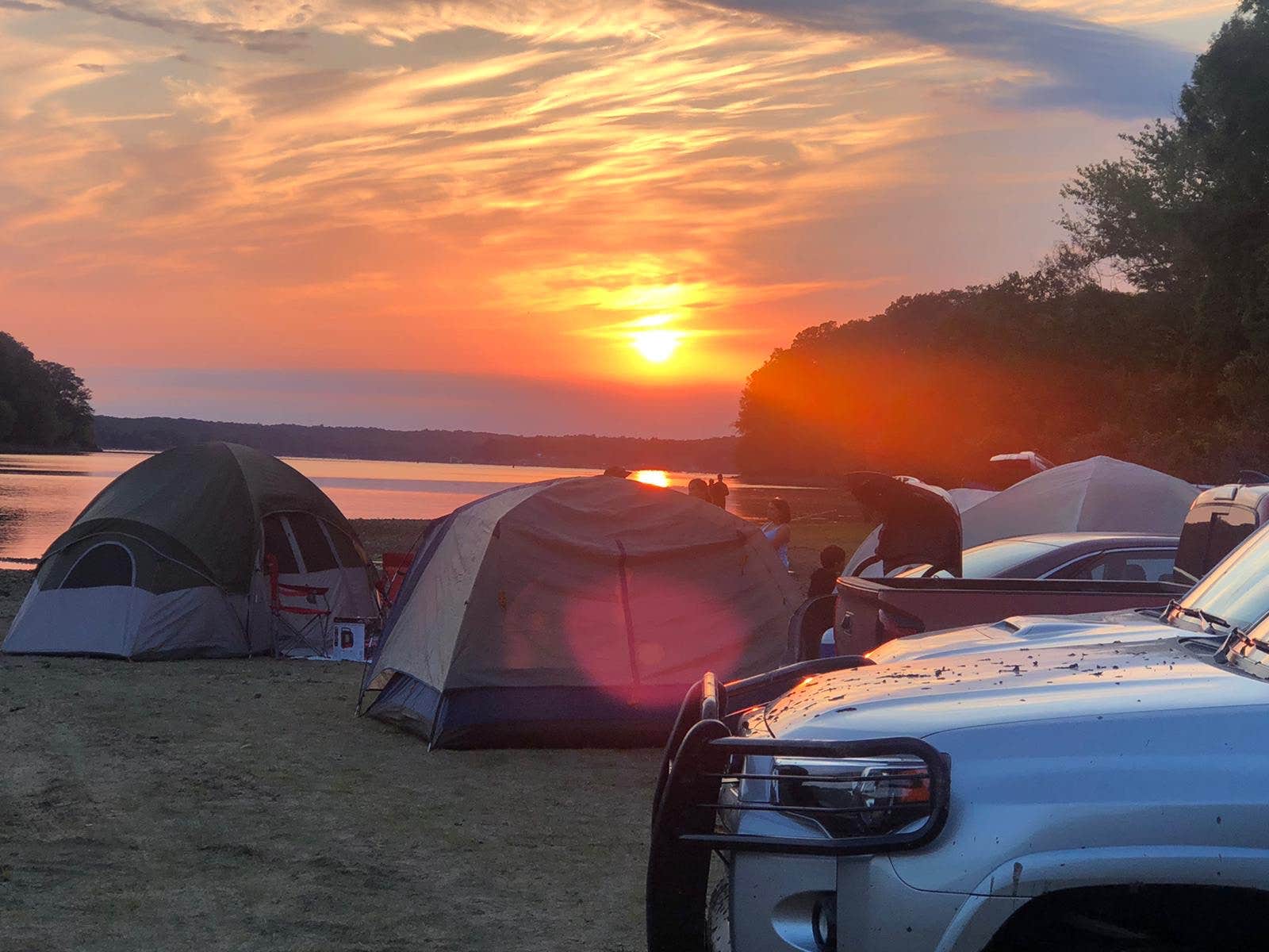 Adrian P.'s photo of tent camping at Ginger Bay Basic Camping Area near Dresden, TN