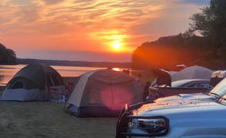 Adrian P.'s photo of tent camping at Ginger Bay Basic Camping Area near Cerulean, KY