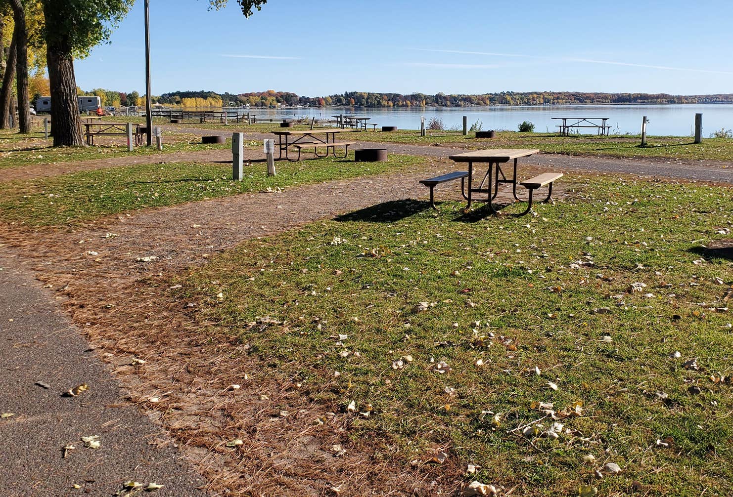 Shell Lake Rv Campground Map Shell Lake Municipal Park Camping | Sarona, Wisconsin